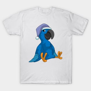 Parrot at Sleeping with Nightcap T-Shirt